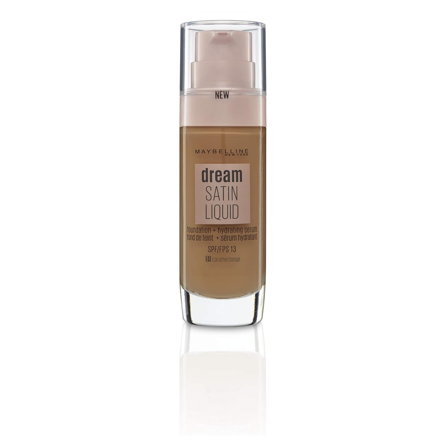 image:imageGEMEY MAYBELINE Fond de teint Dream SATIN 40cannelle51 Caramel Beige