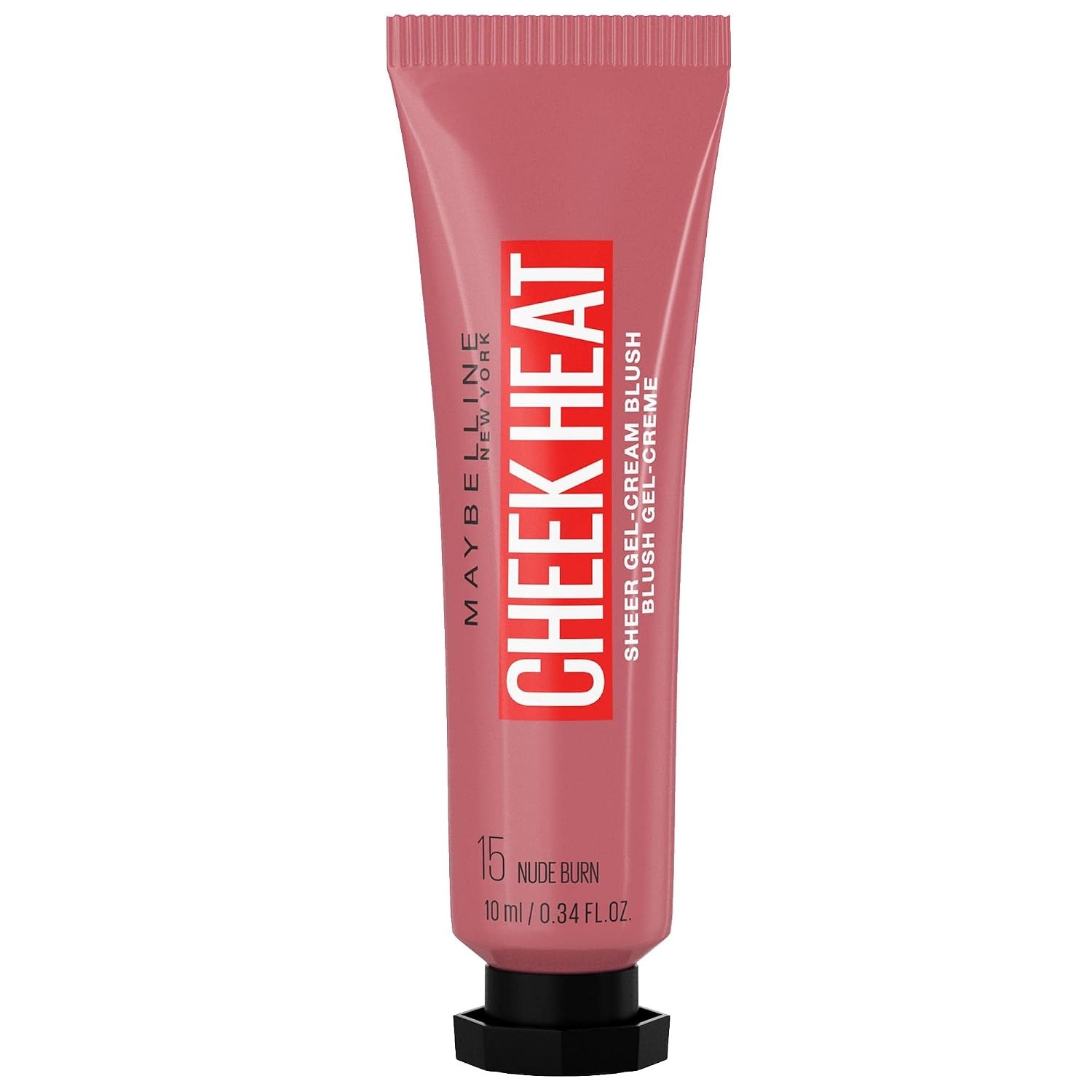 image:imageMAYBELLINE Cheek Heat Blush Rouge GelFormel wasserbasierte Farbpigmente glossyglnzendes Finish 20 Rose Flash 10 ml 1er Pack15 Nude Burn