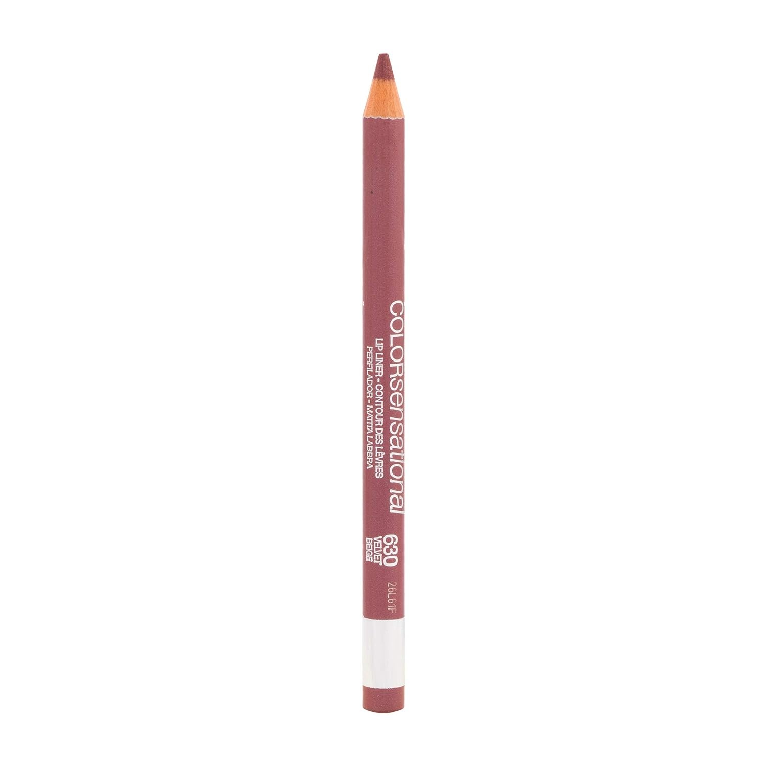 image:imageMAYBELLINE New York MakeUp Lipliner Color Sensational Lippen Konturenstift mit pflegender Wirkung Krftiges Rot 1 x 25 gNr 630 Velvet Beige