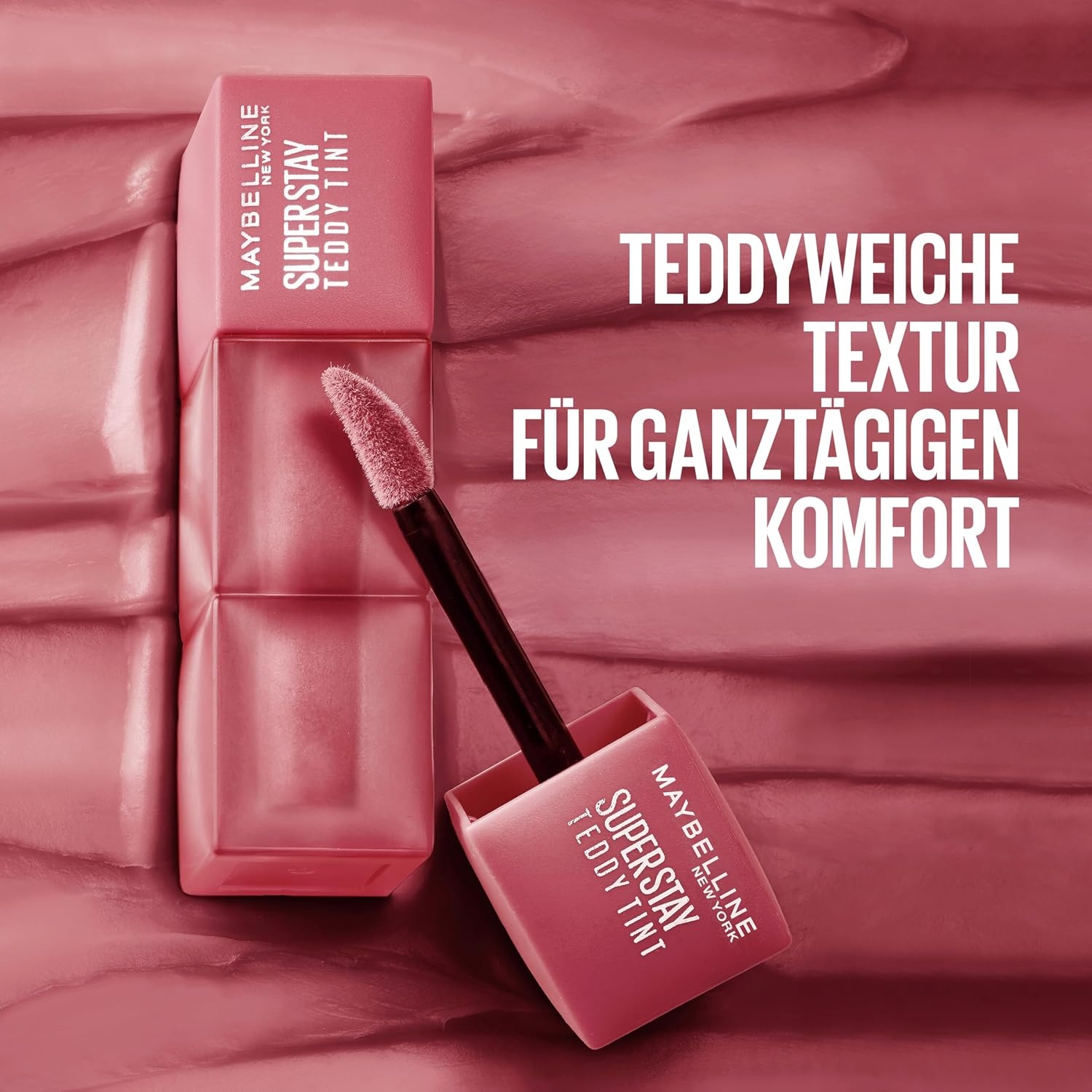 image:imageMakeUp Set Maybelline New York Schwarze Wimperntusche fr extrem lange Wimpern Lash Sensational Sky High Mascara Very Black 72 ml Maybelline New York Teddy Tint 15 Skinnydip 5 ml