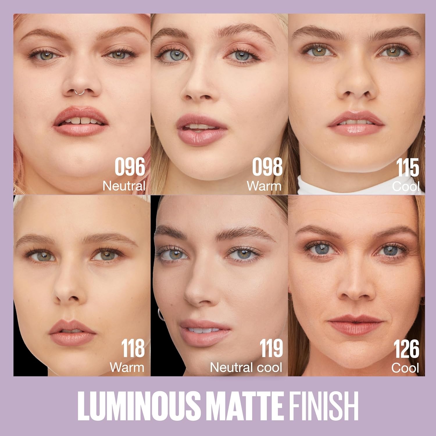 image:imageMaybelline New York Flssiges Makeup mit langem Halt extrem widerstandsfhig leuchtendes mattes Finish angereichert mit Aminosuren fr alle Hauttypen Superstay 30H LumiMatte Farbton 332140