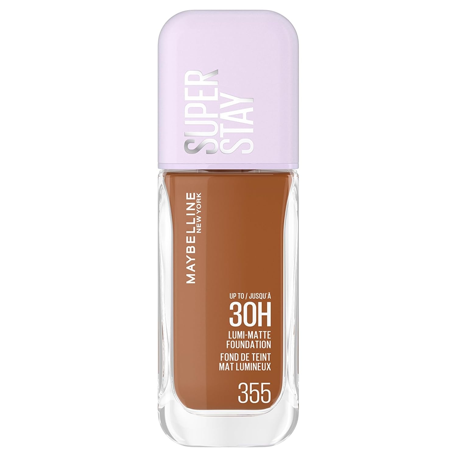 image:imageMaybelline New York Flssiges Makeup mit langem Halt extrem widerstandsfhig leuchtendes mattes Finish angereichert mit Aminosuren fr alle Hauttypen Superstay 30H LumiMatte Farbton 332355