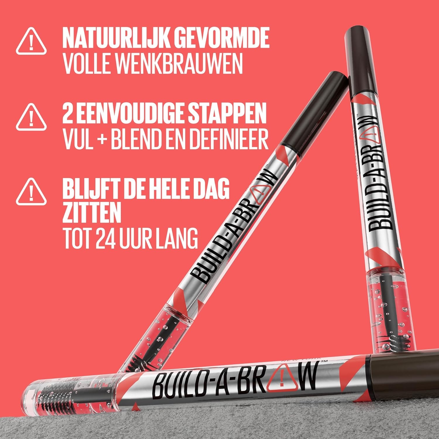 image:imageMaybelline New York 2in1 Augenbrauenstift mit Gel fr volle und definierte Augenbrauen Bis zu 24 Stunden Halt Kein Verwischen BuildABrow Vegane Formel Nr 262 Black Brown262 Black Brown