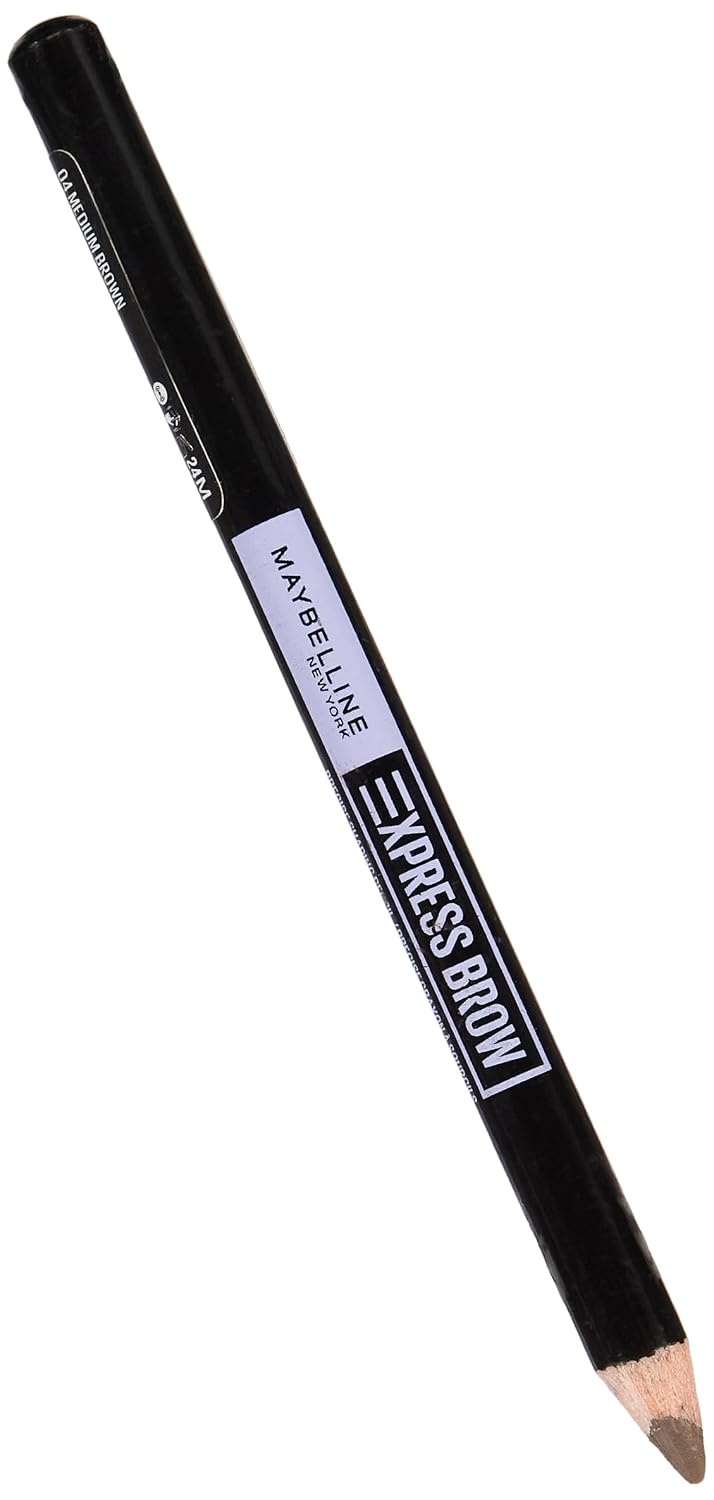 image:imageMaybelline New York 2in1 Augenbrauenstift mit anspitzbarer Spitze und weicher Brste Express Brow Nr 02 Blonde 1 Stck04 Medium Brown