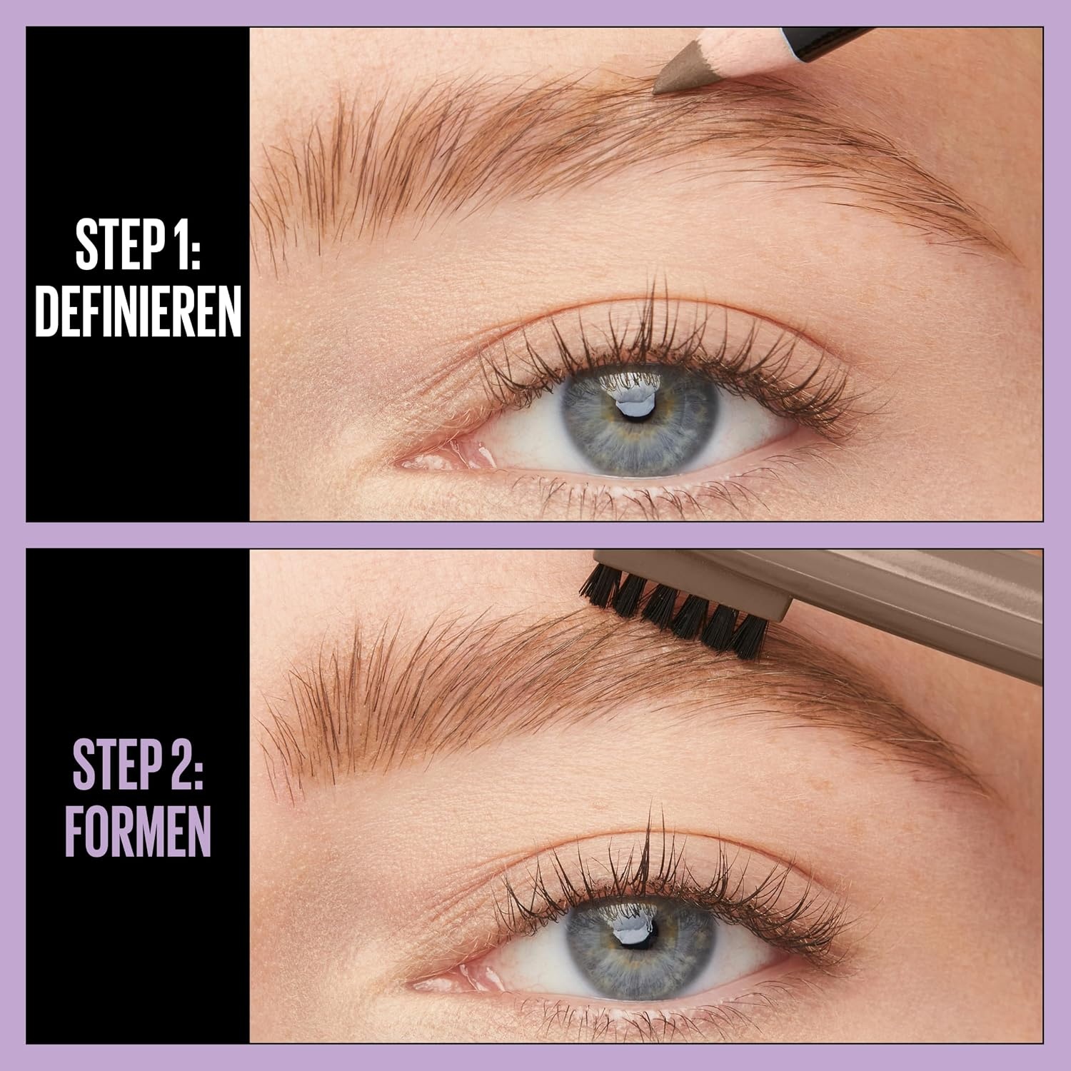 image:imageMaybelline New York 2in1 Augenbrauenstift mit anspitzbarer Spitze und weicher Brste Express Brow Nr 02 Blonde 1 Stck04 Medium Brown