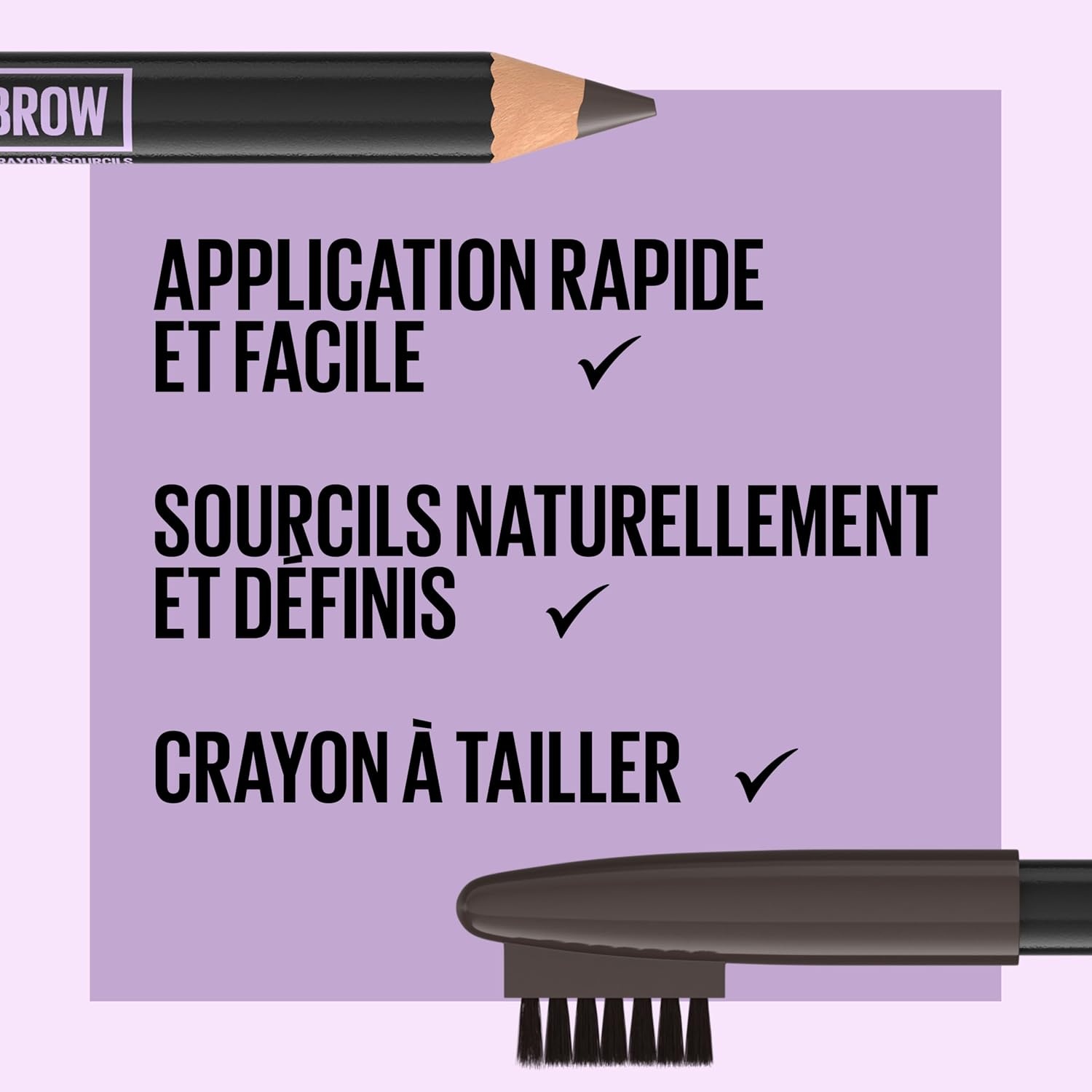 image:imageMaybelline New York 2in1 Augenbrauenstift mit anspitzbarer Spitze und weicher Brste Express Brow Nr 02 Blonde 1 Stck05 Deep Brown