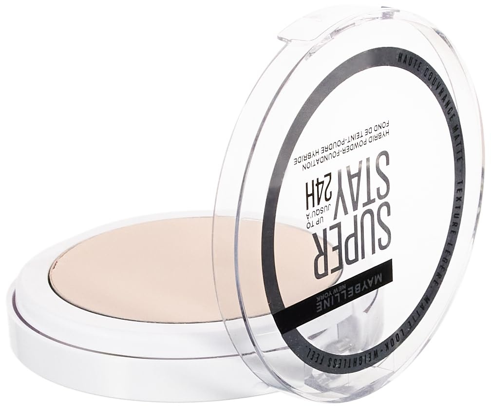 image:imageMaybelline New York 2in1 Puder MakeUp Wasserfest und mattierend mit hoher Deckkraft Super Stay Hybrid Powder Foundation Nr 75 1 Stck05