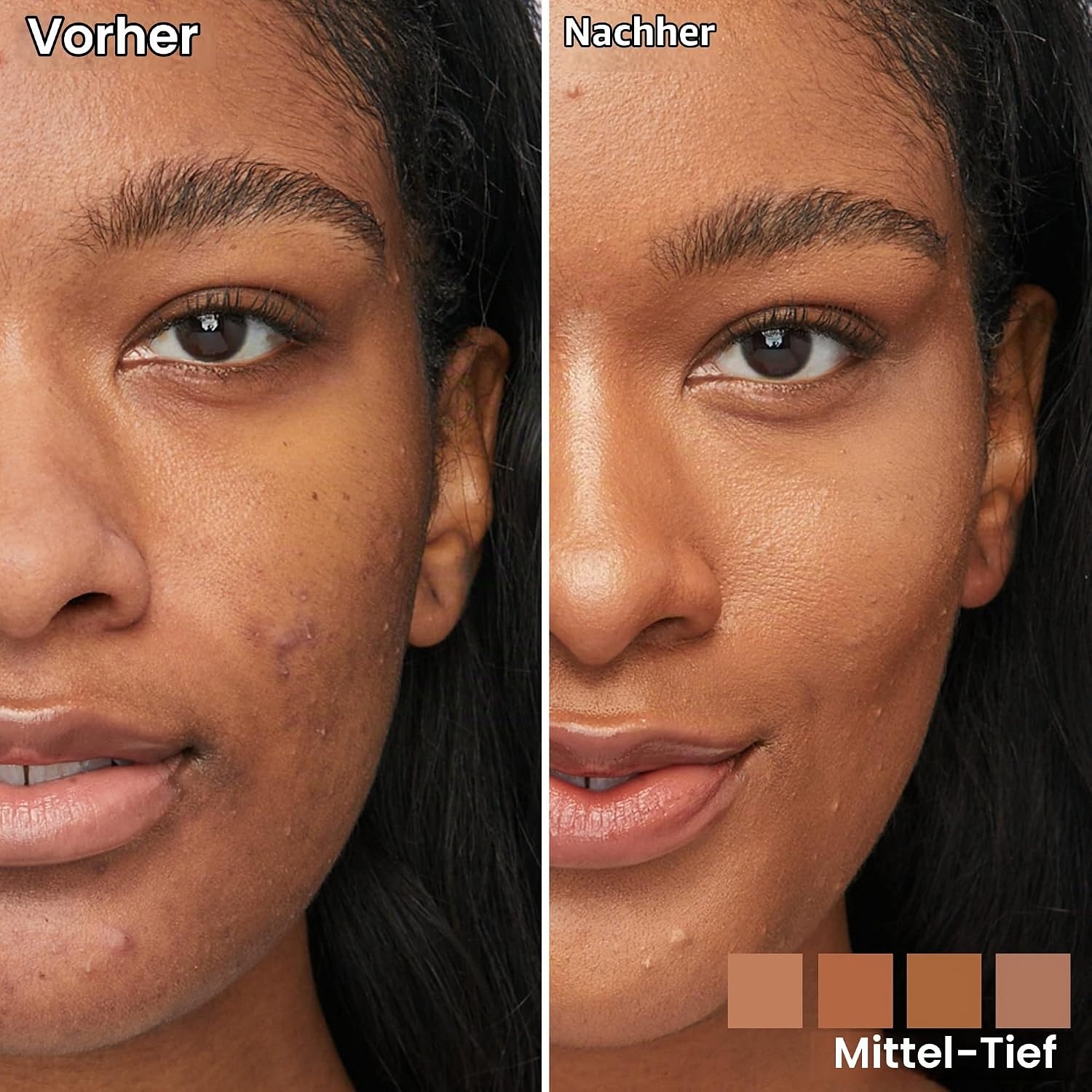 image:imageMaybelline New York 4in1 Make Up mit Concealer BB Cream Highlighter und Primer fr einen perfekten Teint Foundation mit leichter Deckkraft Instant Perfector Glow Nr 01 Light 20 ml04 Deep