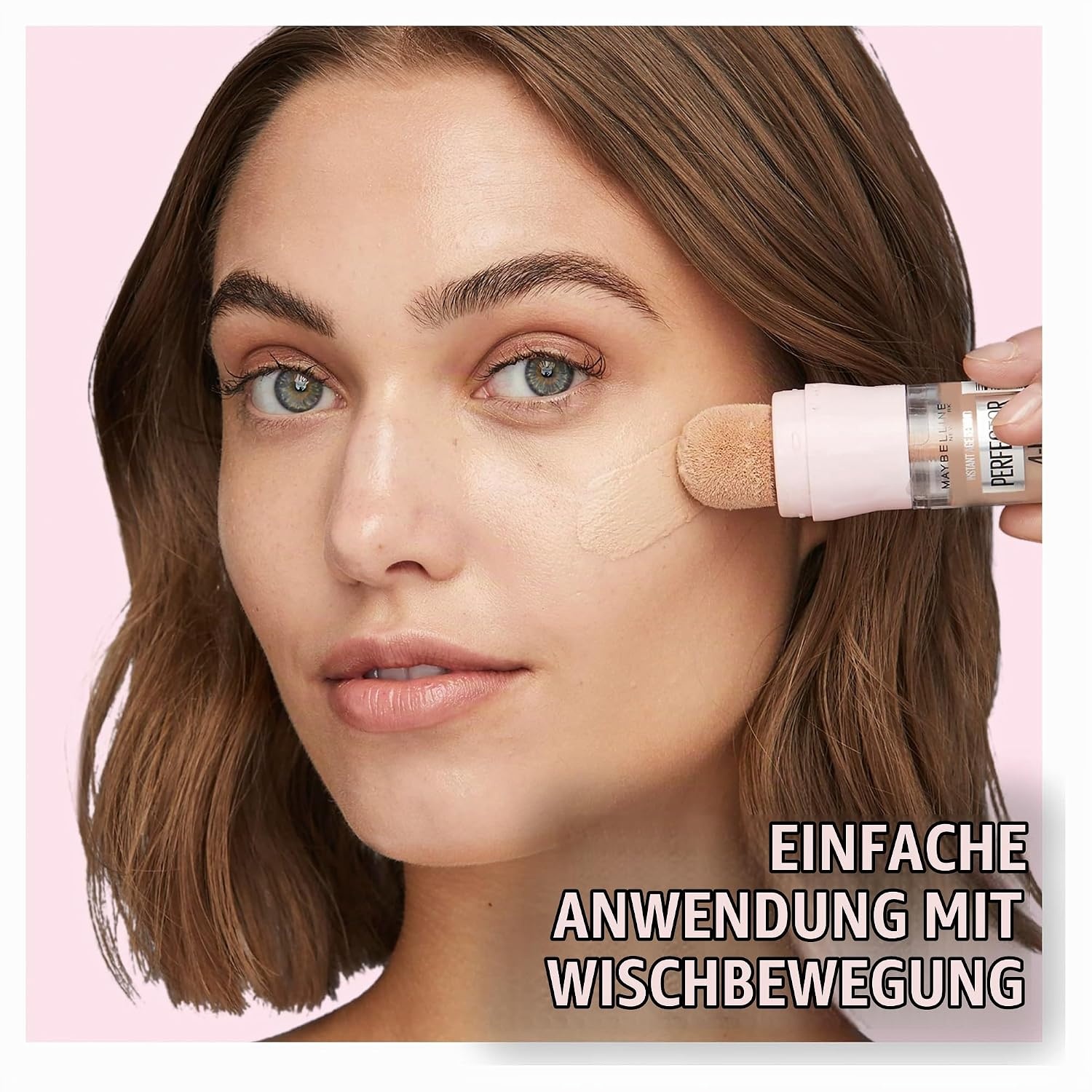 image:imageMaybelline New York 4in1 Make Up mit Concealer BB Cream Highlighter und Primer fr einen perfekten Teint Foundation mit leichter Deckkraft Instant Perfector Glow Nr 01 Light 20 ml04 Deep