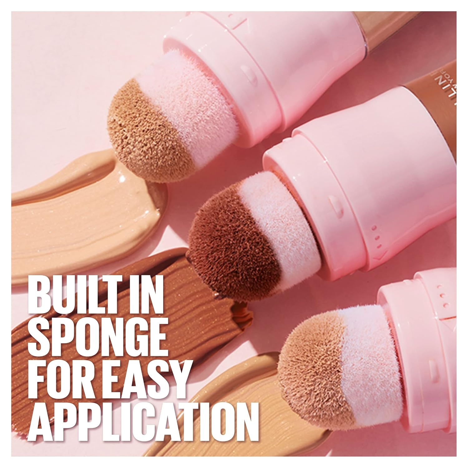 image:imageMaybelline New York 4in1 Make Up mit Concealer BB Cream Highlighter und Primer fr einen perfekten Teint Foundation mit leichter Deckkraft Instant Perfector Glow Nr 01 Light 20 mlklar