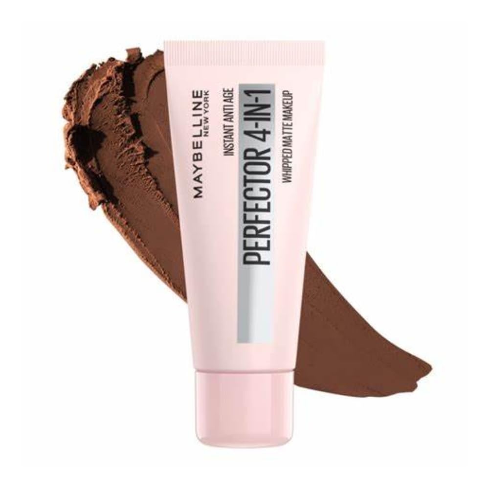 image:imageMaybelline New York 4in1 Make Up mit Concealer BB Cream Puder und Primer fr einen perfektionierten Teint Foundation mit leichter Deckkraft Instant Perfector Matte Nr 02 Light Medium 30 ml05 DEEP Dunkel