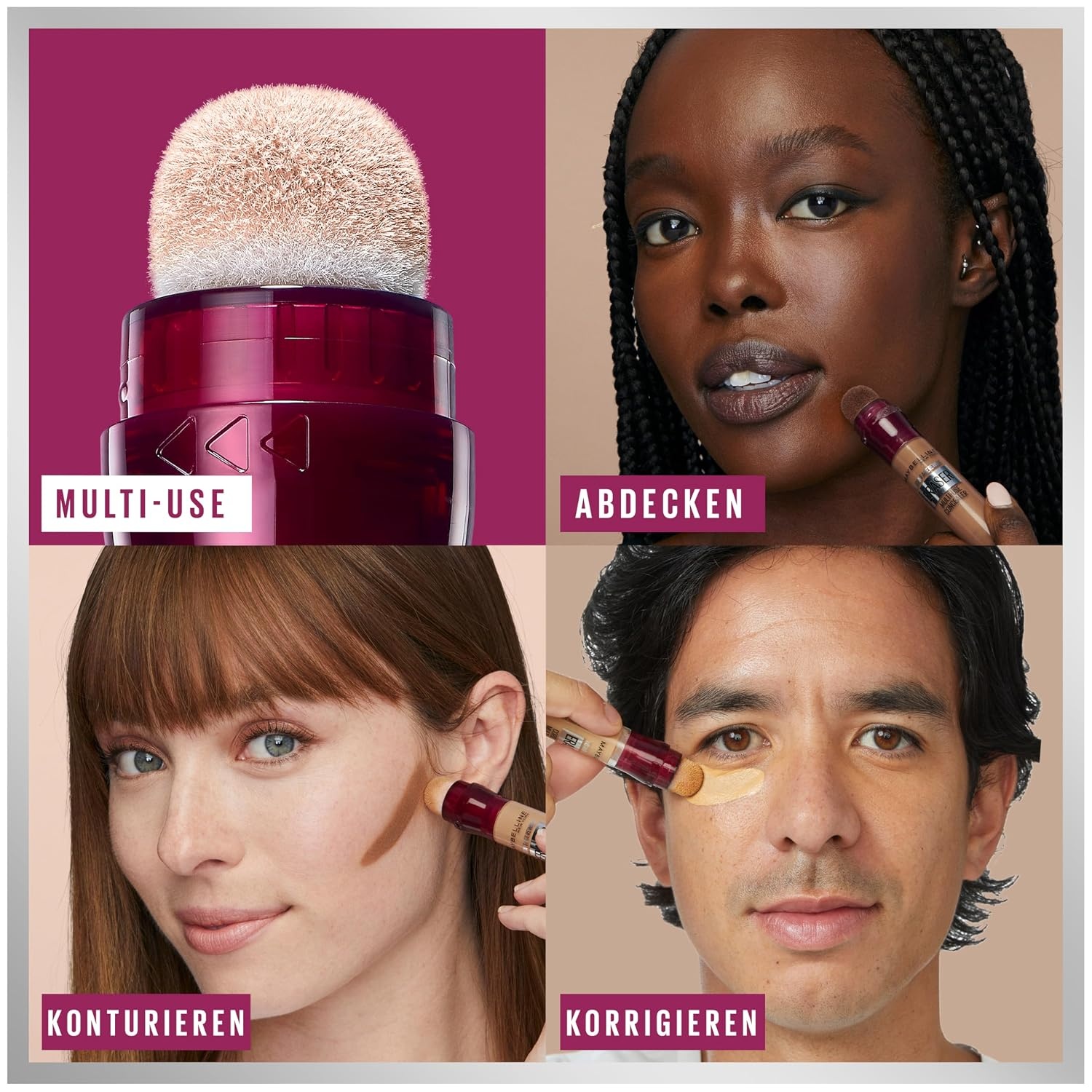 image:imageMaybelline New York Abdeckstift im Doppelpack Instant AntiAge Effekt Concealer Lscher mit MikroLschApplikator Nr 03 Fair 2 x 68 mlolive