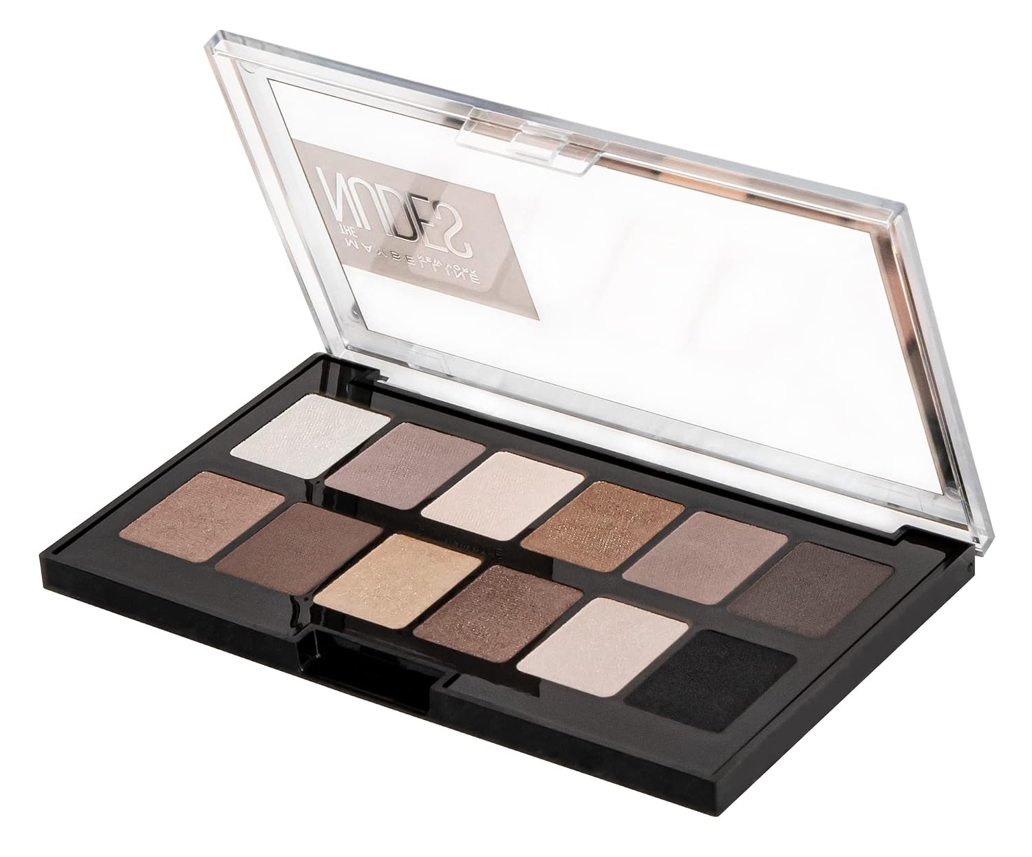 image:imageMaybelline New York Augen MakeUp Set mit Sky High Cosmic Black Mascara The Nudes Lidschatten Palette Hyper Precise Liner 700 Fast Gel Nagellack Nr 18 und zwei Minis