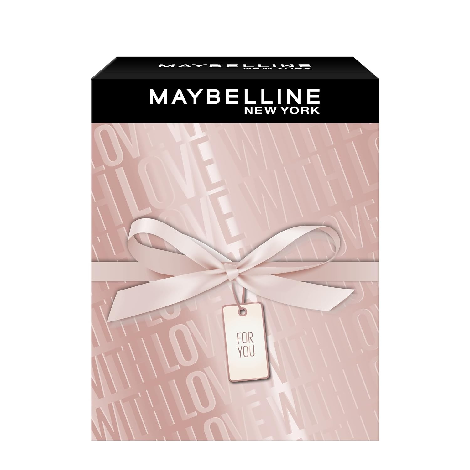 image:imageMaybelline New York Augen MakeUp Set mit Sky High Cosmic Black Mascara The Nudes Lidschatten Palette Hyper Precise Liner 700 Fast Gel Nagellack Nr 18 und zwei Minis