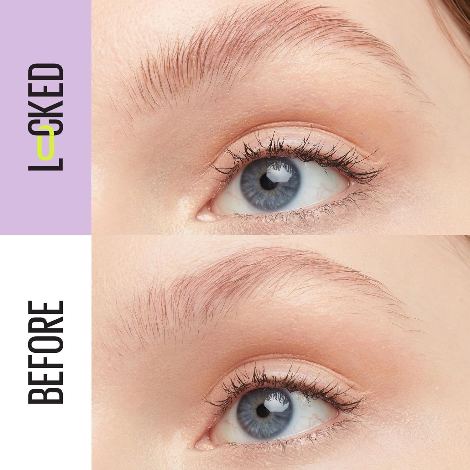 image:imageMaybelline New York Augenbrauengel Fr definierte Augenbrauen Starker Halt ohne abzublttern oder zu kleben Integriertes StylingBrstchen Super Lock Brow Glue Transparent 8 gTaupe