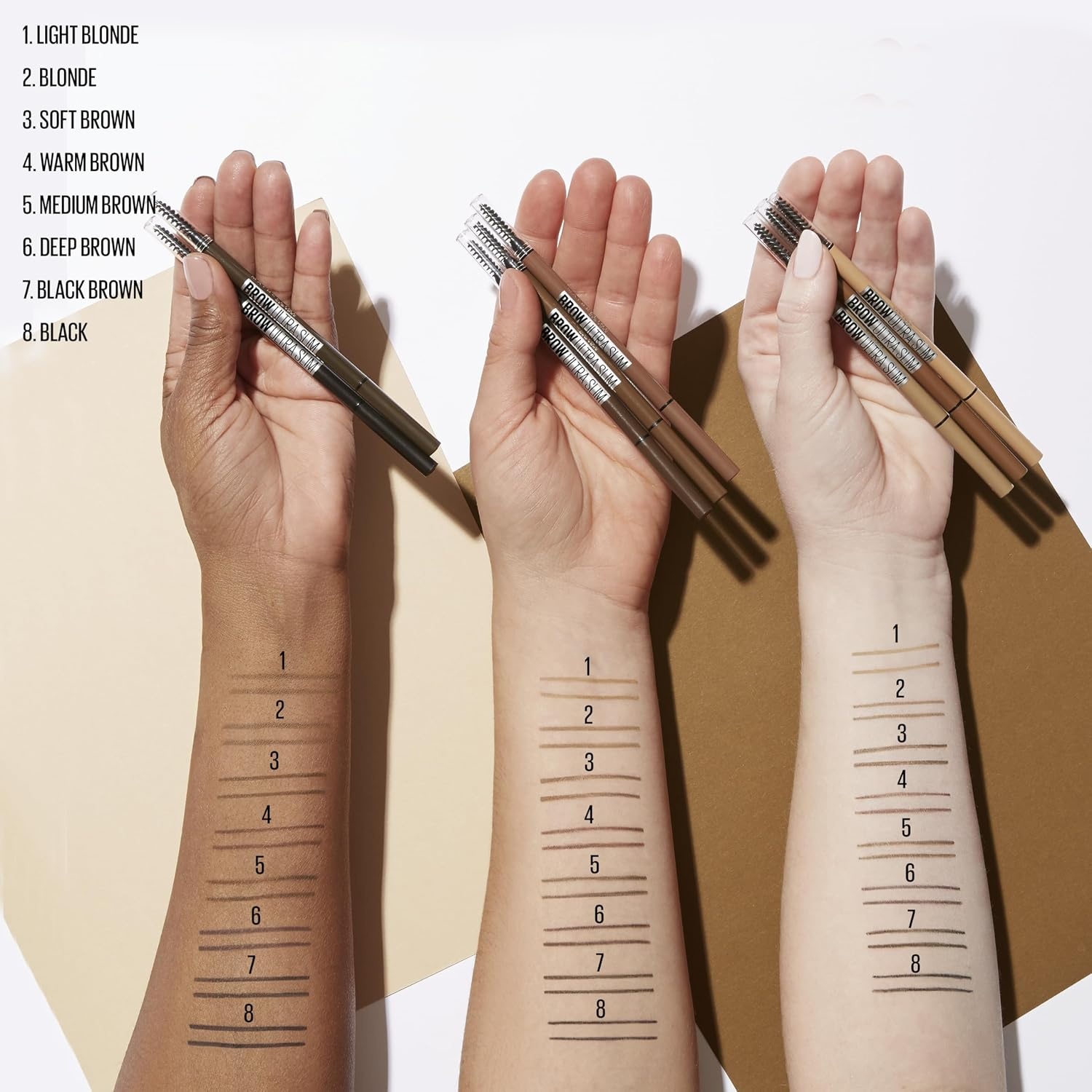 image:imageMaybelline New York Augenbrauenstift Brow Ultra Slim Liner Nr 01 Blonde02 Soft Brown