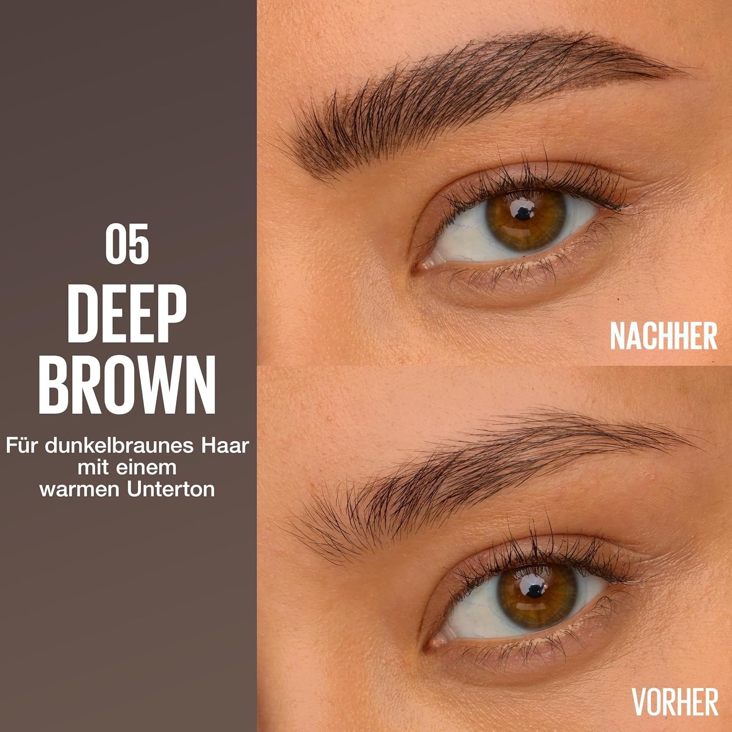 image:imageMaybelline New York Brow Inserts 2in1 Augenbrauenstift fr fllige amp definierte Augenbrauen 3fach MikroSpitze amp FaserGel mit bis zu 36H Halt Wasserfest amp Wischfest Blonde 1 1 Stk5 Deep Brown