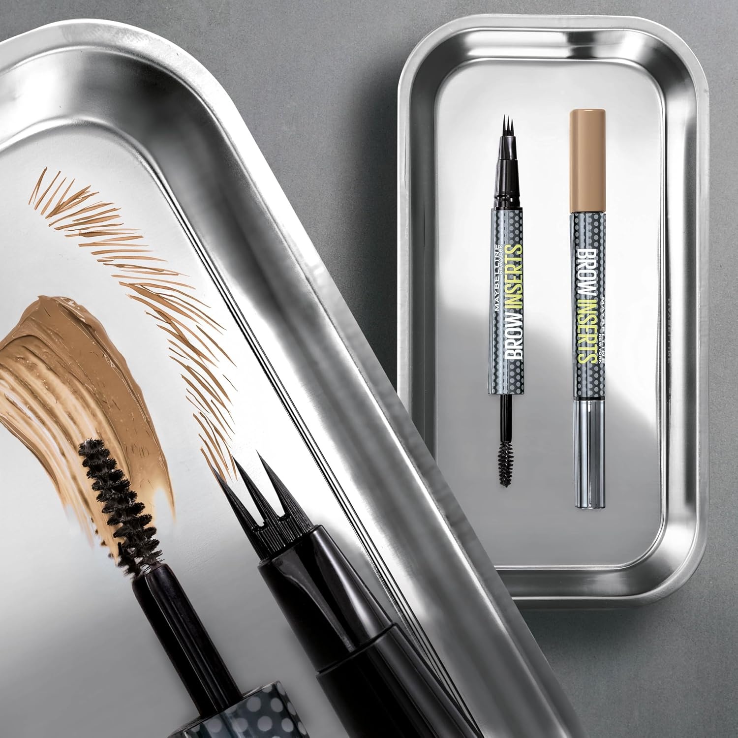 image:imageMaybelline New York Brow Inserts 2in1 Augenbrauenstift fr fllige amp definierte Augenbrauen 3fach MikroSpitze amp FaserGel mit bis zu 36H Halt Wasserfest amp Wischfest Blonde 1 1 Stk2 Soft Brown