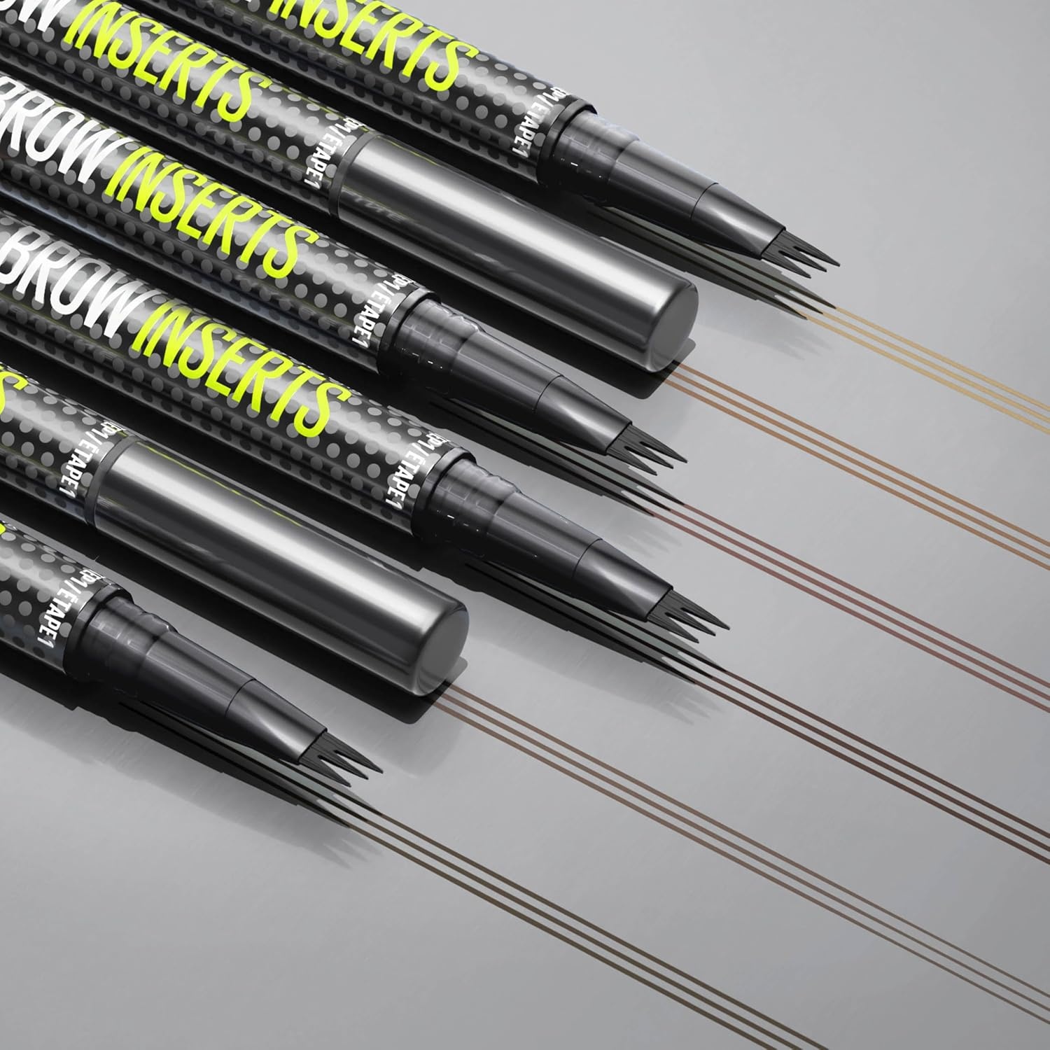 image:imageMaybelline New York Brow Inserts 2in1 Augenbrauenstift fr fllige amp definierte Augenbrauen 3fach MikroSpitze amp FaserGel mit bis zu 36H Halt Wasserfest amp Wischfest Blonde 1 1 Stk2 Soft Brown