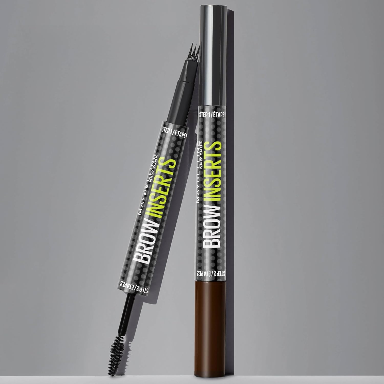 image:imageMaybelline New York Brow Inserts 2in1 Augenbrauenstift fr fllige amp definierte Augenbrauen 3fach MikroSpitze amp FaserGel mit bis zu 36H Halt Wasserfest amp Wischfest Blonde 1 1 Stk2 Soft Brown