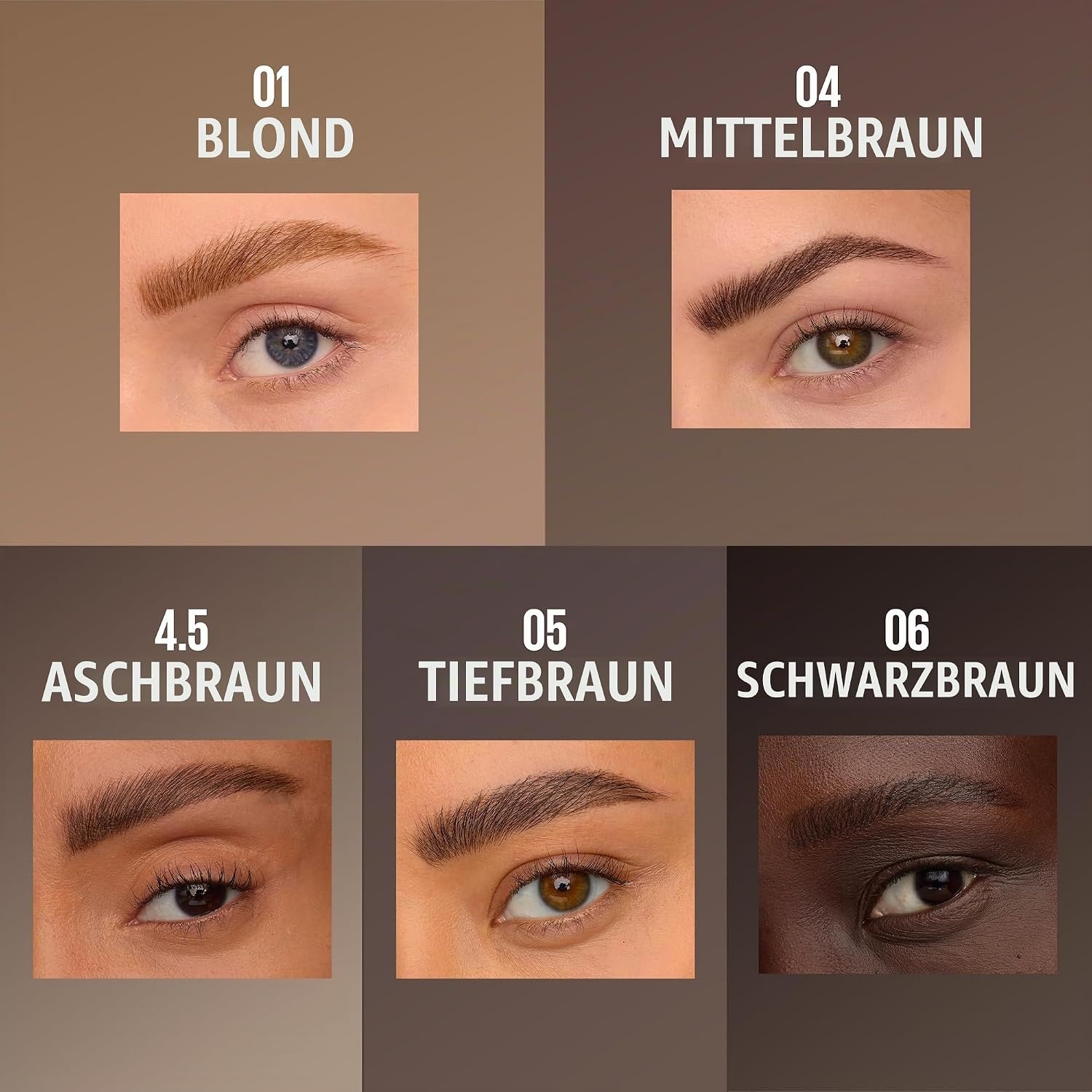 image:imageMaybelline New York Brow Inserts 2in1 Augenbrauenstift fr fllige amp definierte Augenbrauen 3fach MikroSpitze amp FaserGel mit bis zu 36H Halt Wasserfest amp Wischfest Blonde 1 1 Stk45 Ash Brown