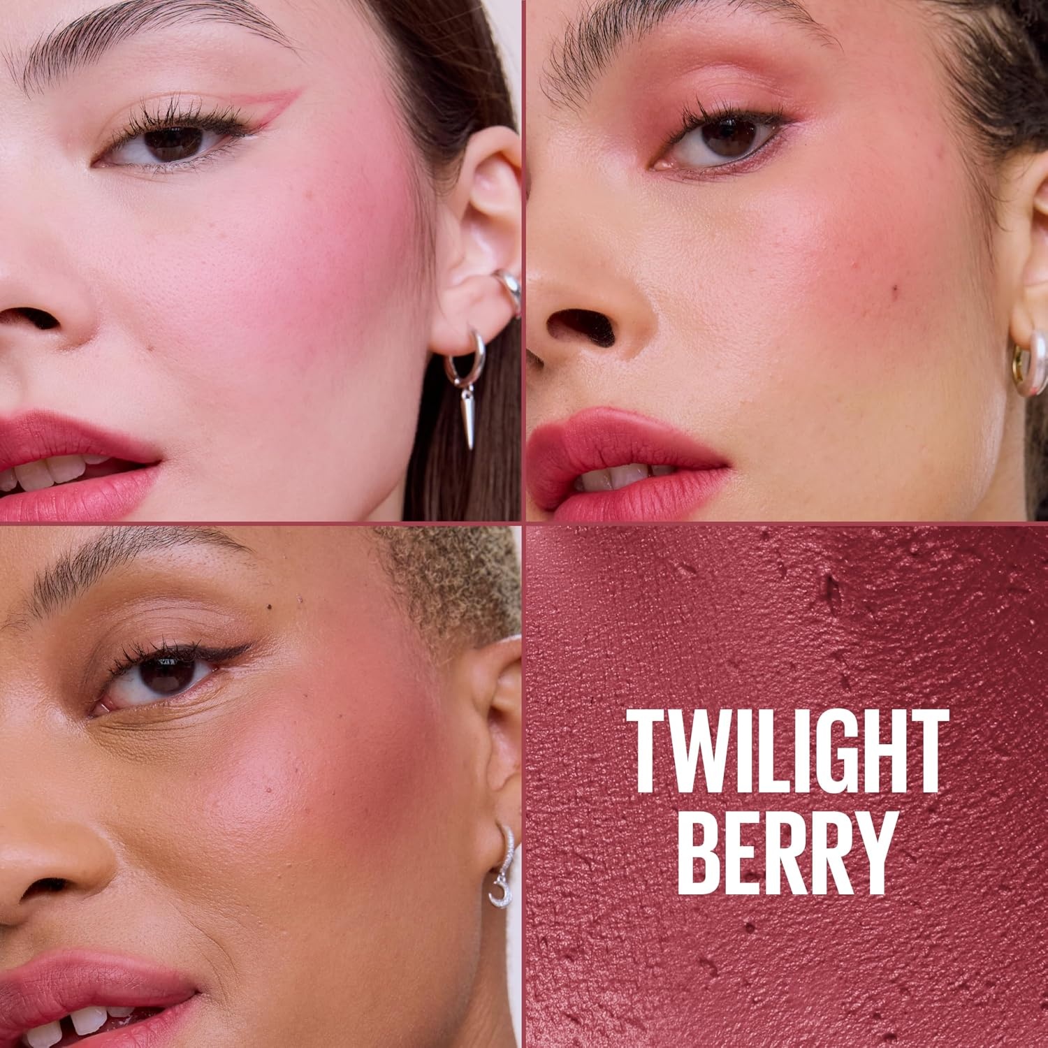 image:imageMaybelline New York Cloudtopia Wangen amp Lippen Mousse 2in1 Blush amp Lippenfarbe fr 14H Halt Luftigleichte Textur amp mattes Finish Nr 01 Twilight Berry 5gTwilight Berry