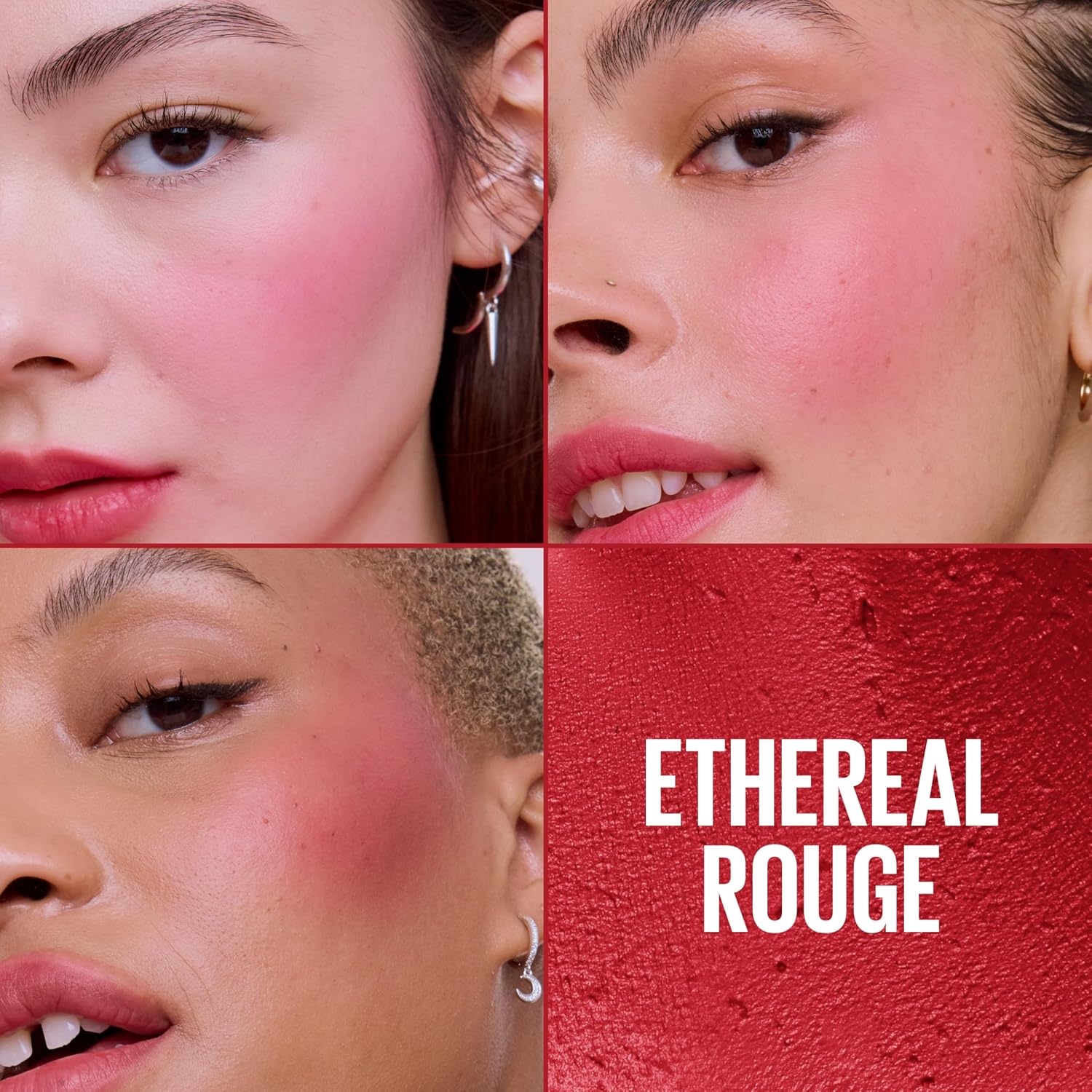 image:imageMaybelline New York Cloudtopia Wangen amp Lippen Mousse 2in1 Blush amp Lippenfarbe fr 14H Halt Luftigleichte Textur amp mattes Finish Nr 02 Ethereal Rouge 5g