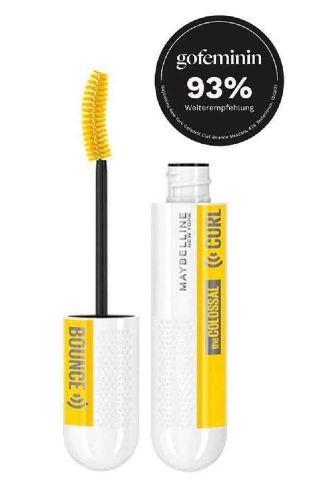 image:imageMaybelline New York Colossal Curl Bounce Mascara 01 Very Black Doppelpack