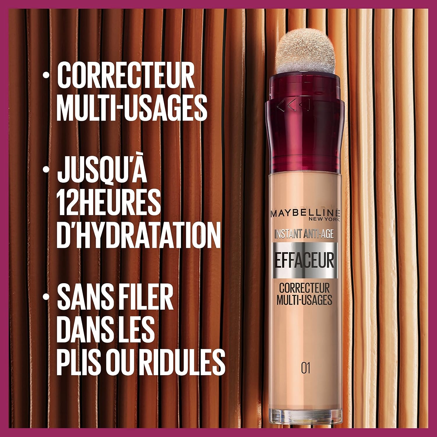 image:imageMaybelline New York Concealer Instant AntiAgeing Eraser 01 Beige Pink 68 mlBeige Ros
