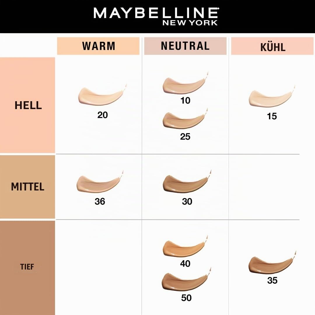 image:imageMaybelline New York Concealer gegen Augenringe Nr 40 Caramel 68 ml10 Light