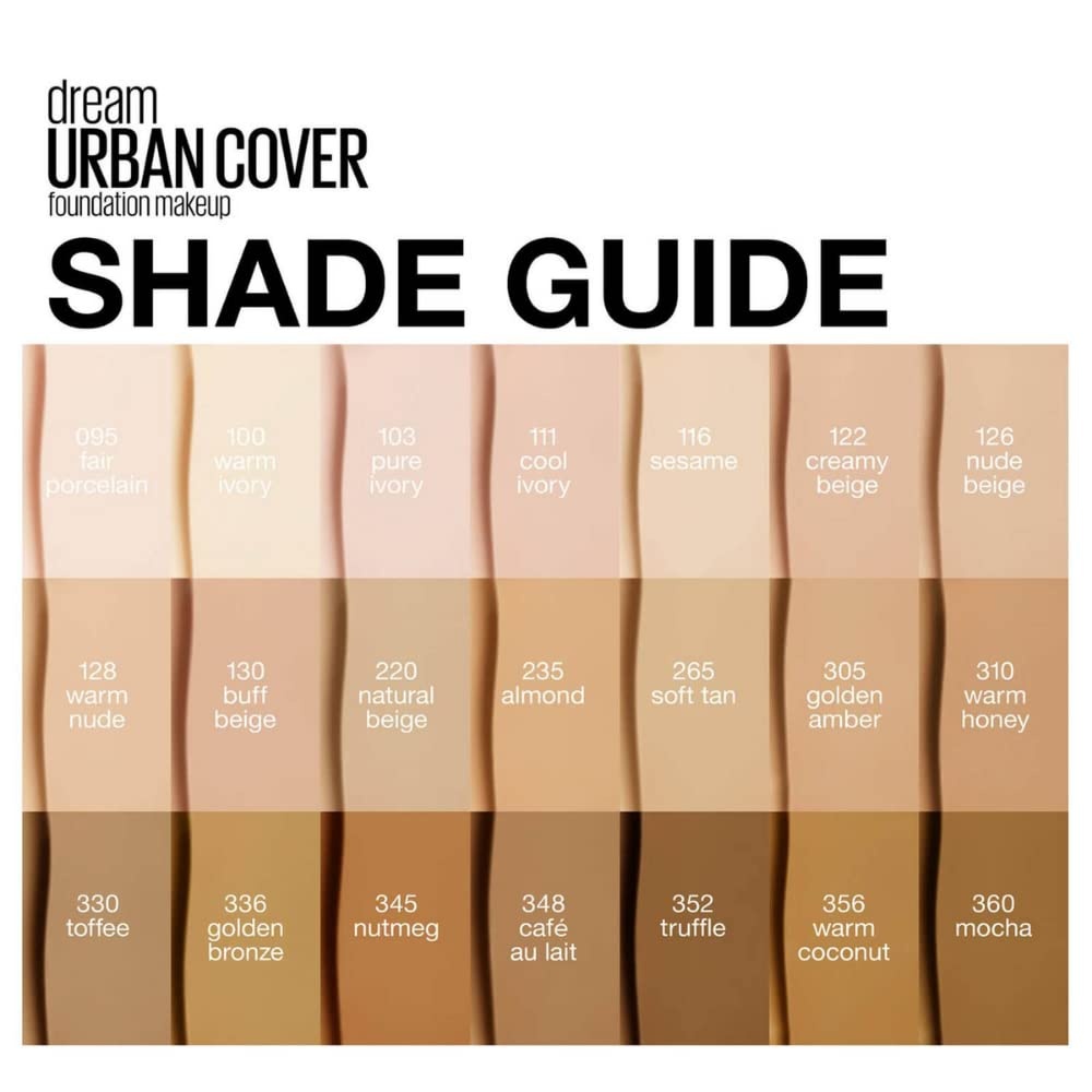 image:imageMaybelline New York Dream Urban Cover 305 Golden Amber 1er Pack 1 x 30 ml126 Nude Beige