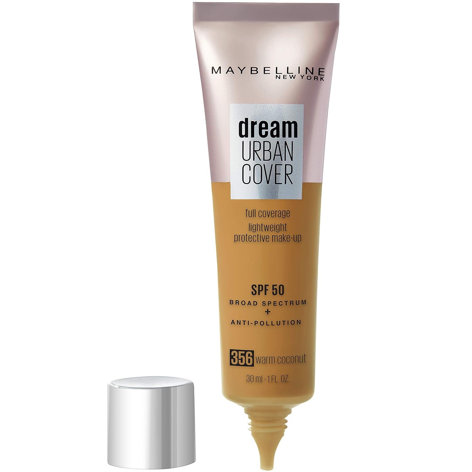 image:imageMaybelline New York Dream Urban Cover 305 Golden Amber 1er Pack 1 x 30 ml356 Warm Coconut
