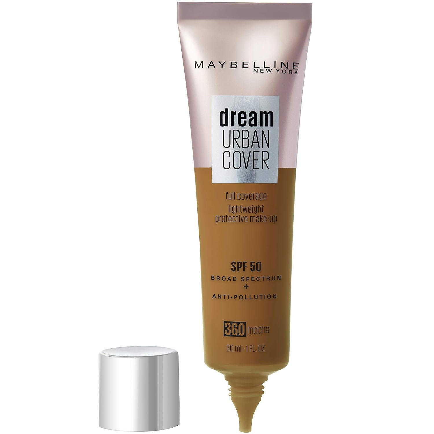 image:imageMaybelline New York Dream Urban Cover 305 Golden Amber 1er Pack 1 x 30 ml360 Mocha