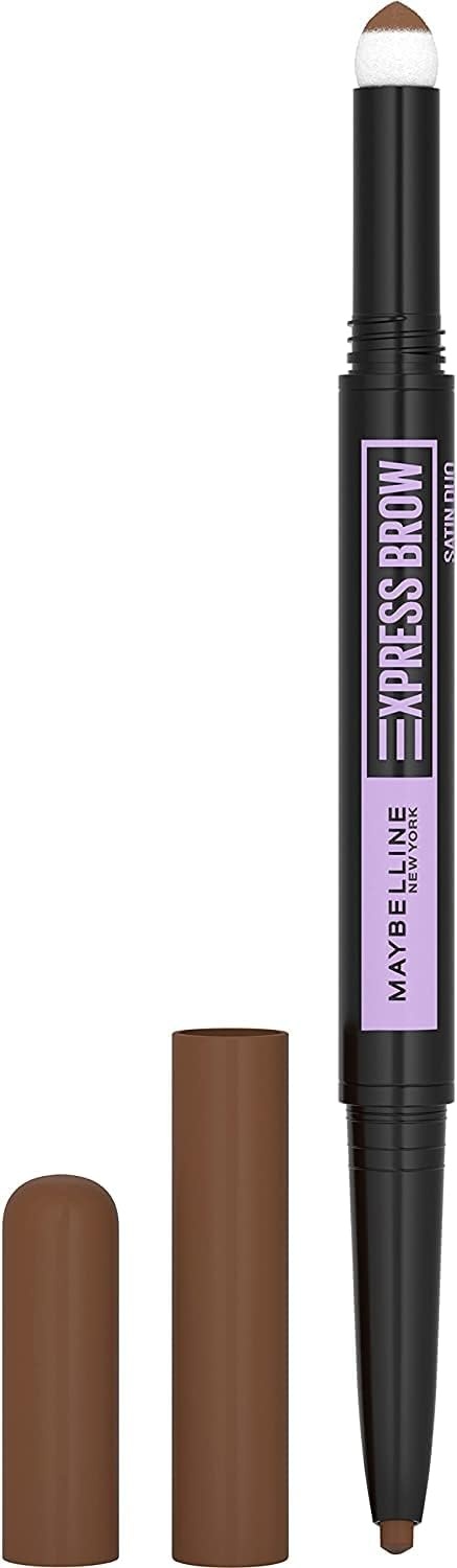 image:imageMaybelline New York Express Brow Satin Duo Augenbrauenstift und puder in Nr 02 Medium Brown mittelbraunNr 02 Medium Brown