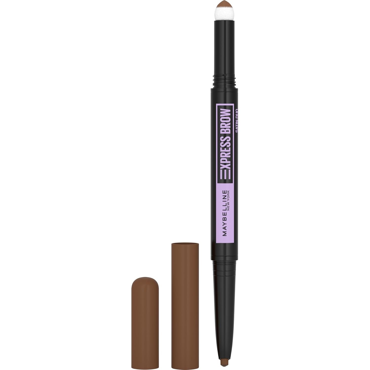 image:imageMaybelline New York Express Brow Satin Duo Augenbrauenstift und puder in Nr 02 Medium Brown mittelbraunNr 02 Medium Brown