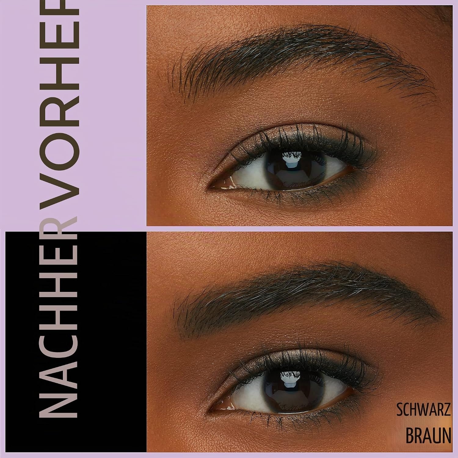 image:imageMaybelline New York Express Brow Satin Duo Augenbrauenstift und puder in Nr 02 Medium Brown mittelbraunNr 05 Black Brown