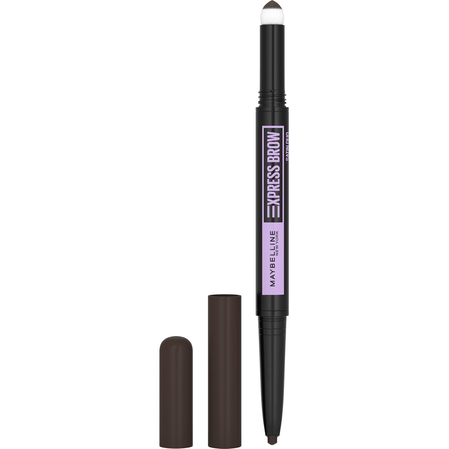 image:imageMaybelline New York Express Brow Satin Duo Augenbrauenstift und puder in Nr 02 Medium Brown mittelbraunSchwarzbraun