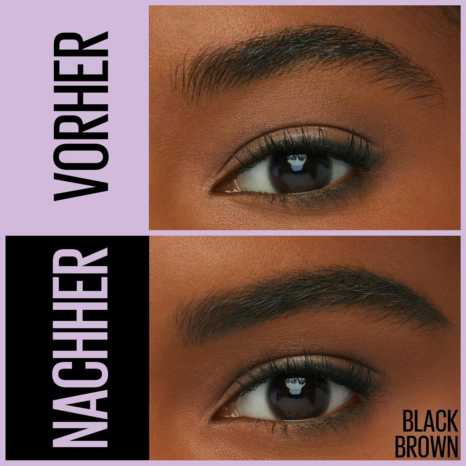 image:imageMaybelline New York Express Brow Satin Duo Augenbrauenstift und puder in Nr 02 Medium Brown mittelbraunSchwarzbraun