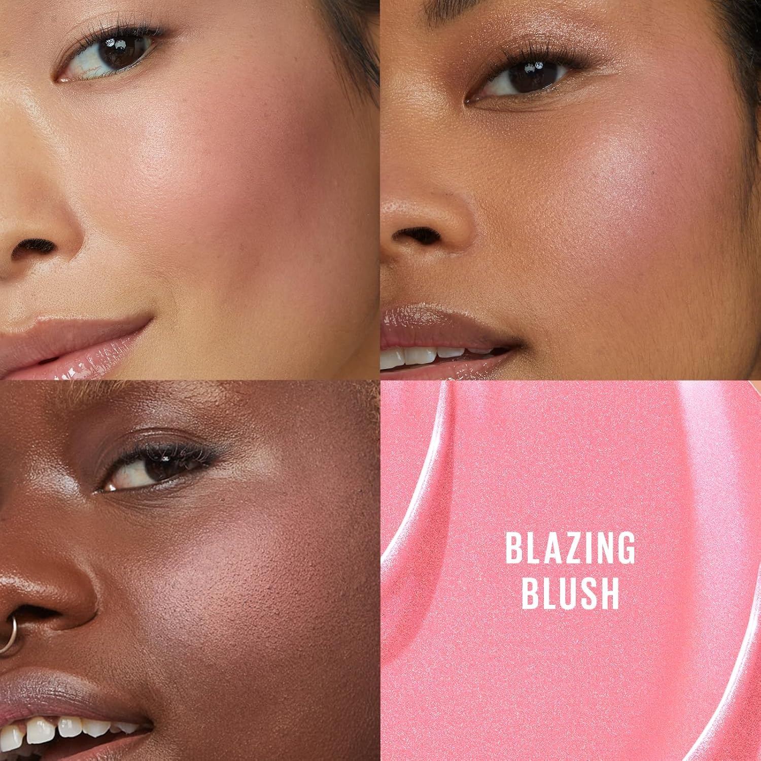 image:imageMaybelline New York Face Studio Contour DuoStick mit Highlighter und Bronzer Medium 7 g Sunkisser Blush fr sonnengekssten Glow Rouge mit lichtreflektierenden Perlen 05 Blazing Blush 47 ml