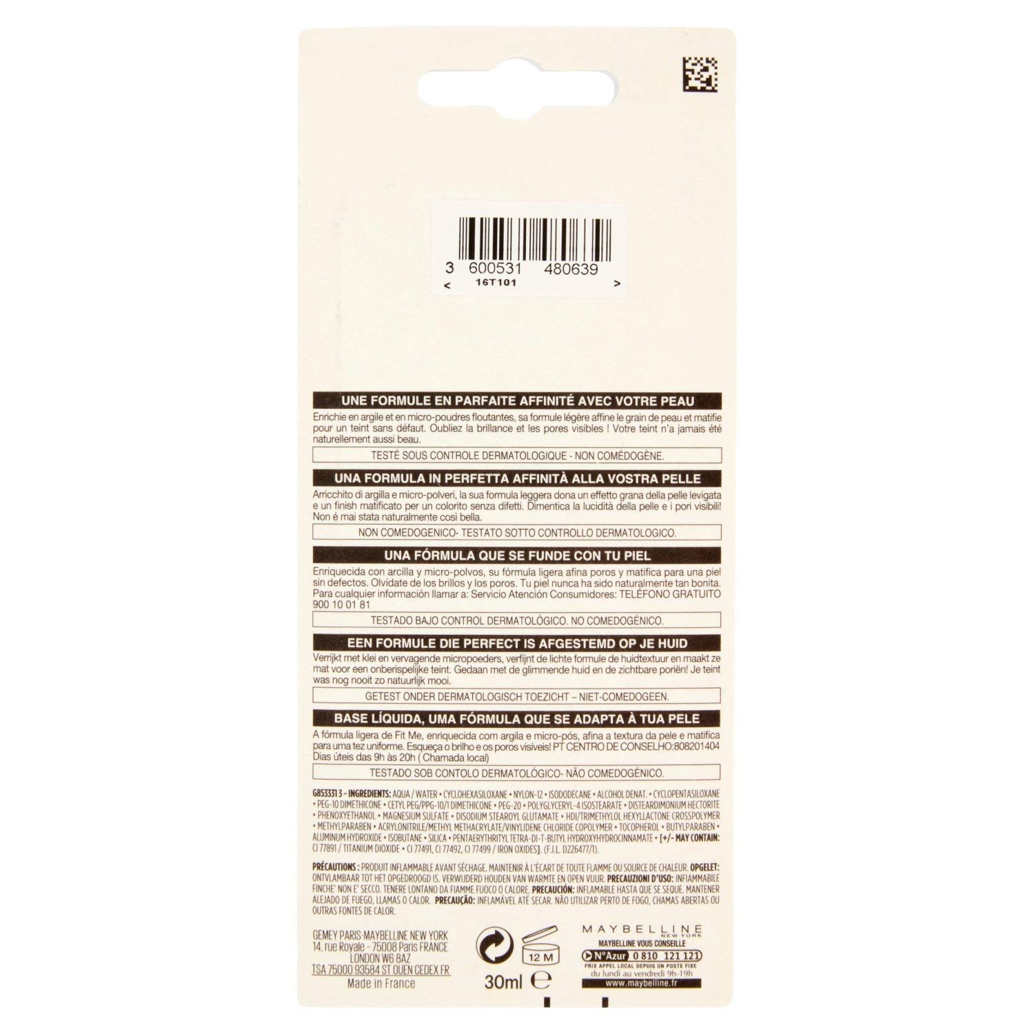 image:imageMaybelline New York Fit Me Matte Foundation104 Soft Ivory