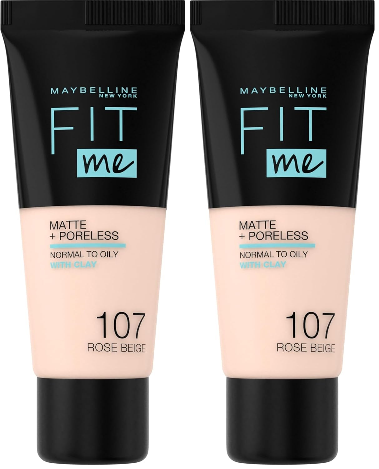 image:imageMaybelline New York Fit me Matte amp Poreless Makeup Nr 335 Classic Tan 30 ml107 Rose Beige