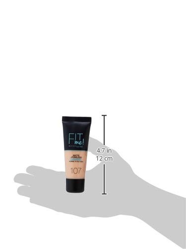 image:imageMaybelline New York Fit me Matte amp Poreless Makeup Nr 335 Classic Tan 30 ml107 Rose Beige