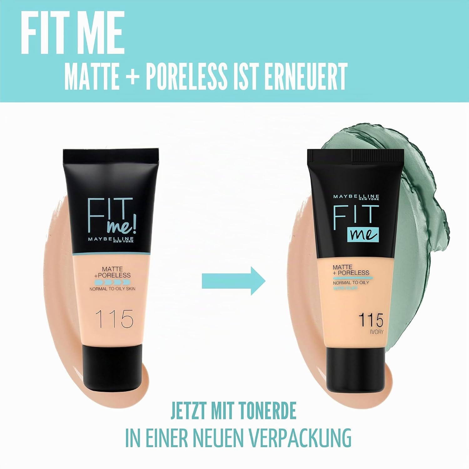 image:imageMaybelline New York Fit me Matte amp Poreless Makeup Nr 335 Classic Tan 30 ml220 Natural Beige