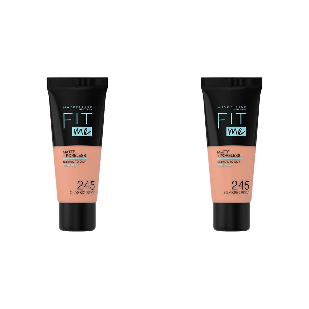 image:imageMaybelline New York Fit me Matte amp Poreless Makeup Nr 335 Classic Tan 30 ml245 classic beige