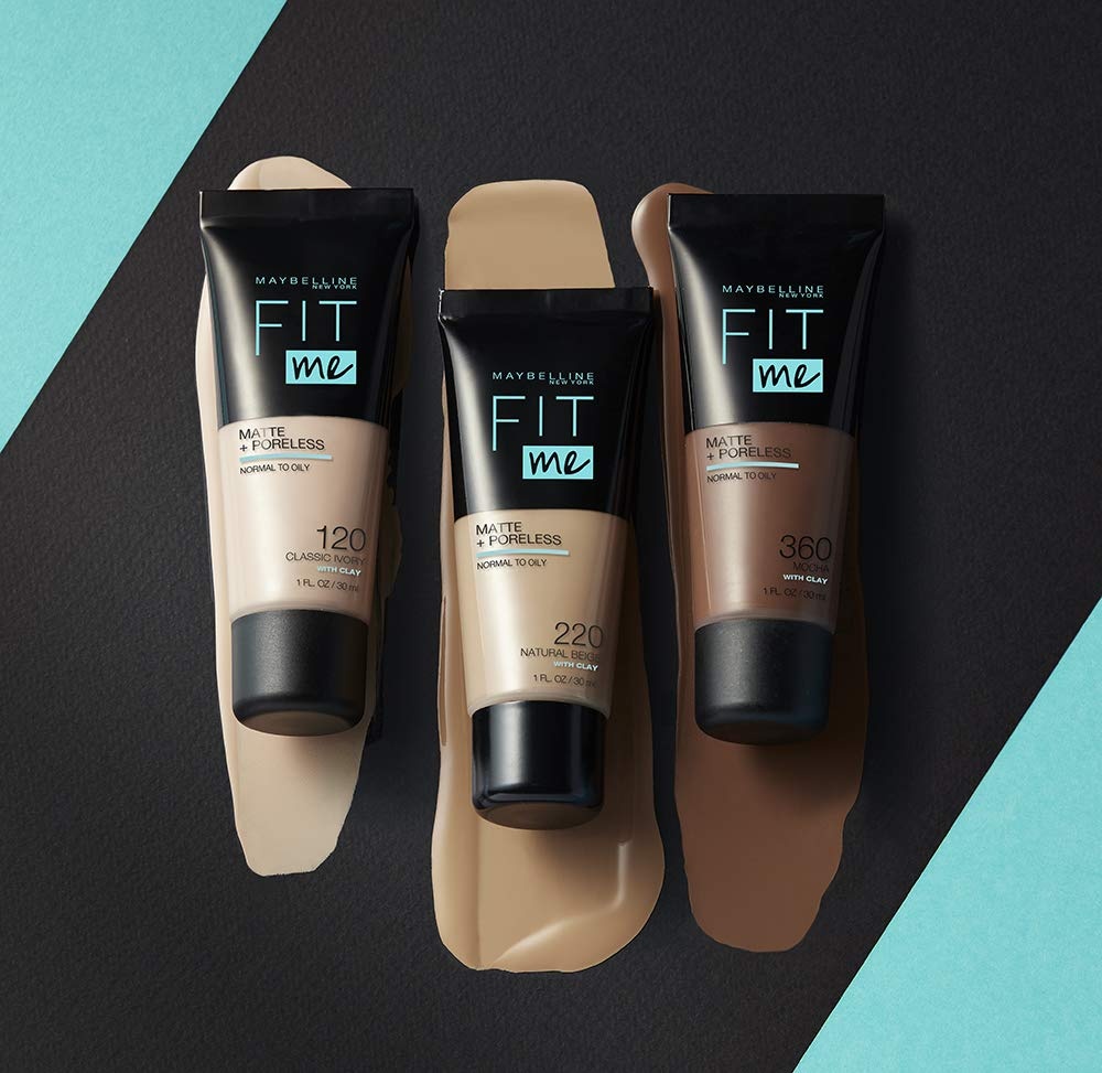 image:imageMaybelline New York Fit me Matte amp Poreless Makeup Nr 335 Classic Tan 30 mlElfenbeinfarben