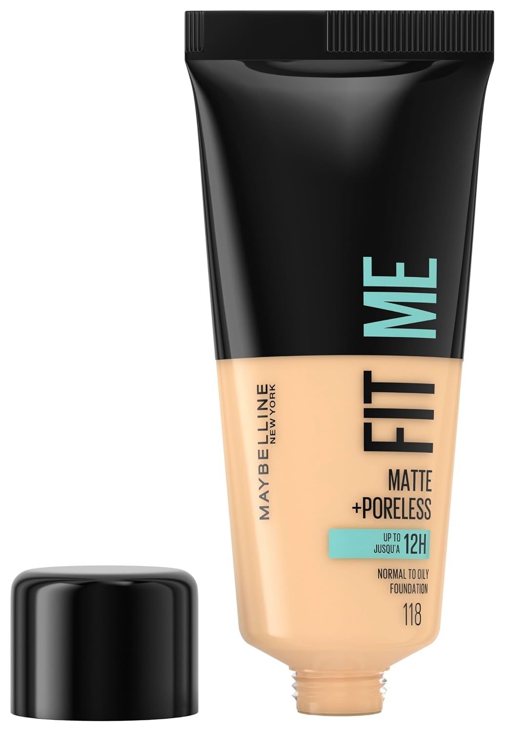 image:imageMaybelline New York Fit me Matte amp Poreless Makeup Nr 335 Classic Tan 30 mlNr 118 Light Beige