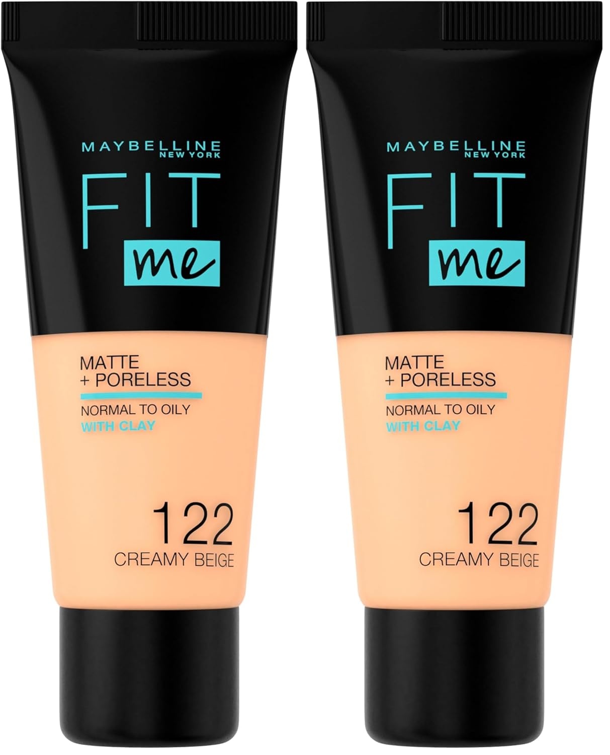 image:imageMaybelline New York Fit me Matte amp Poreless Makeup Nr 335 Classic Tan 30 mlNr 122 Creamy Beige