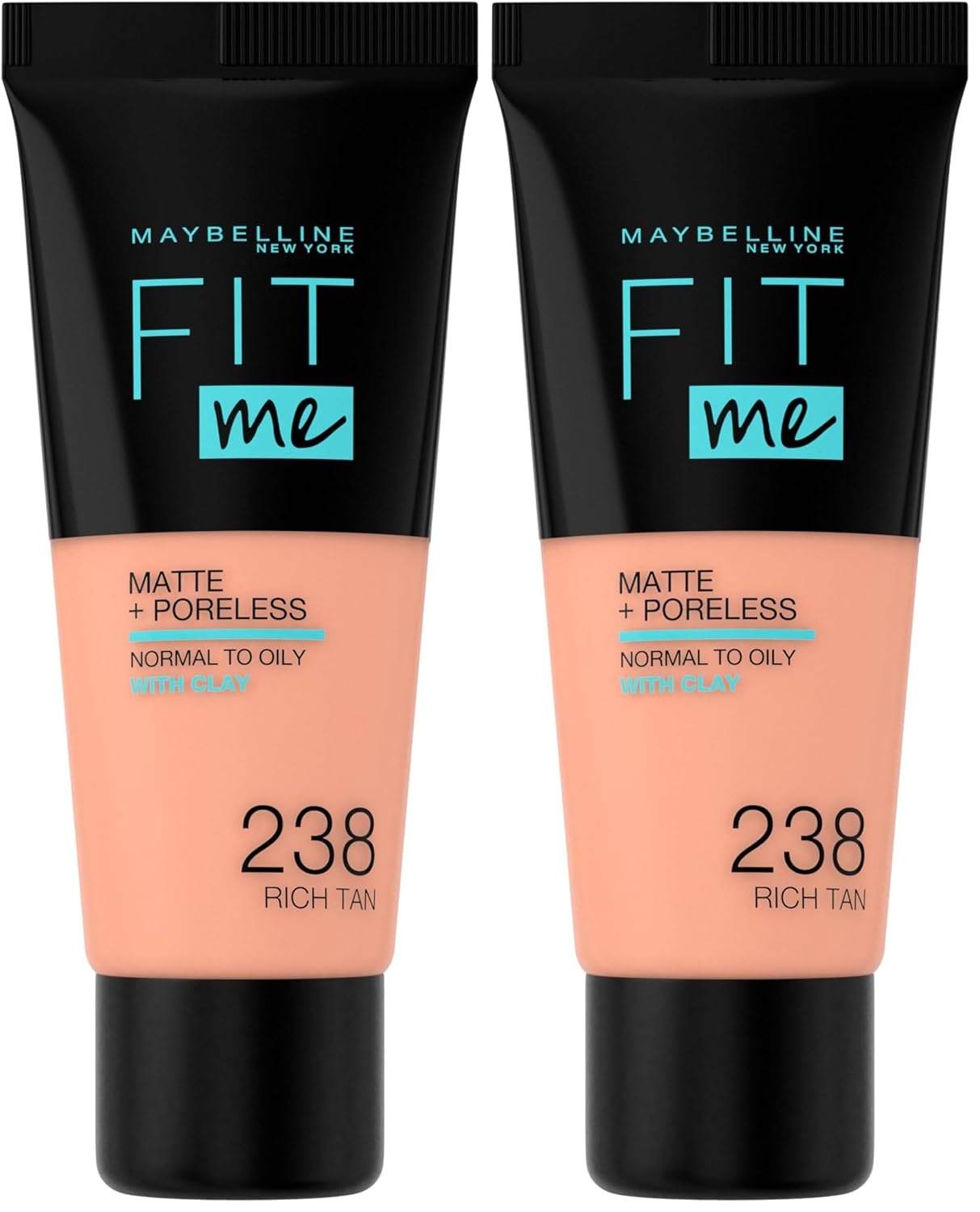 image:imageMaybelline New York Fit me Matte amp Poreless Makeup Nr 335 Classic Tan 30 mlNr 238 Rich Tan