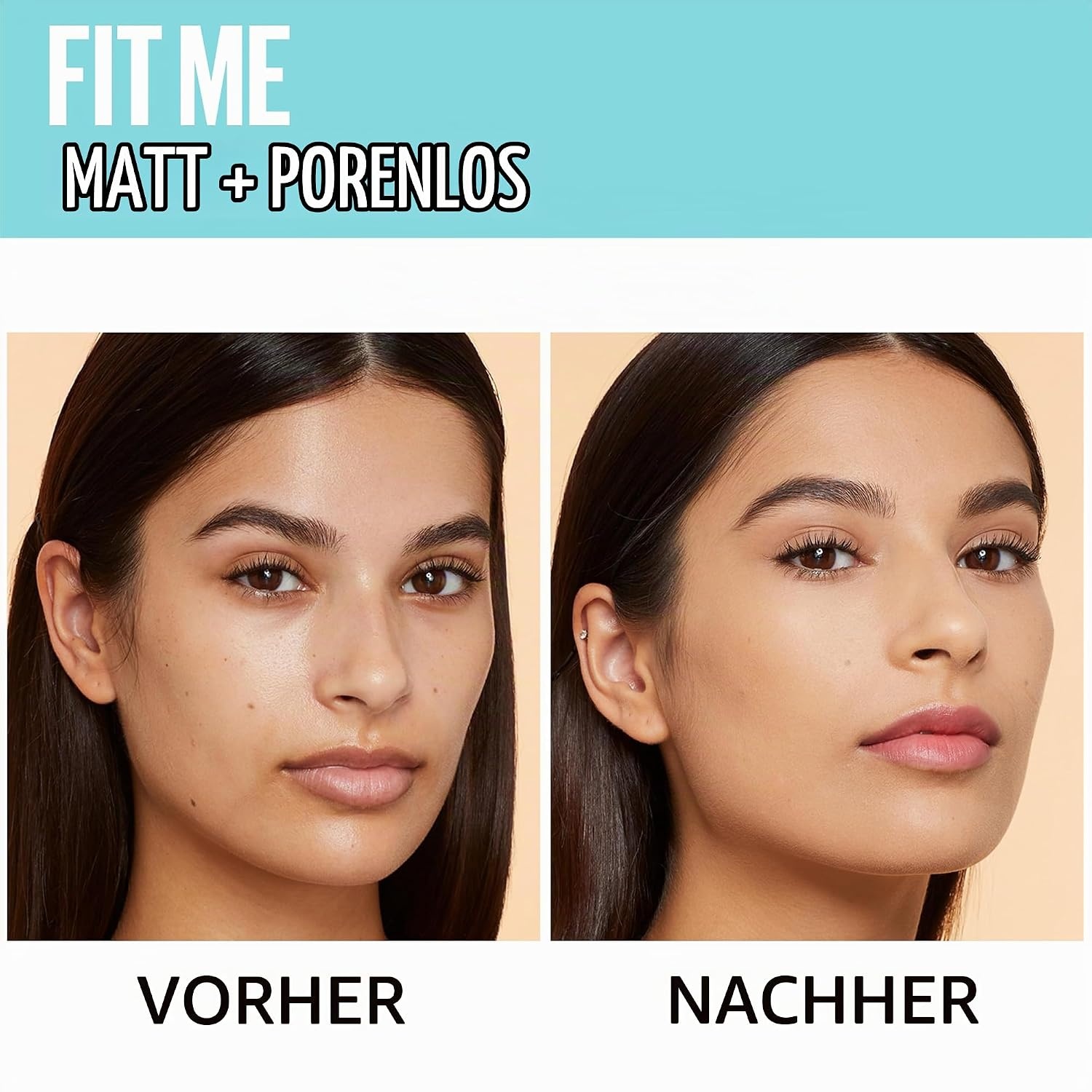 image:imageMaybelline New York Fit me Matte amp Poreless Makeup Nr 335 Classic Tan 30 mlNr 250 Sun Beige
