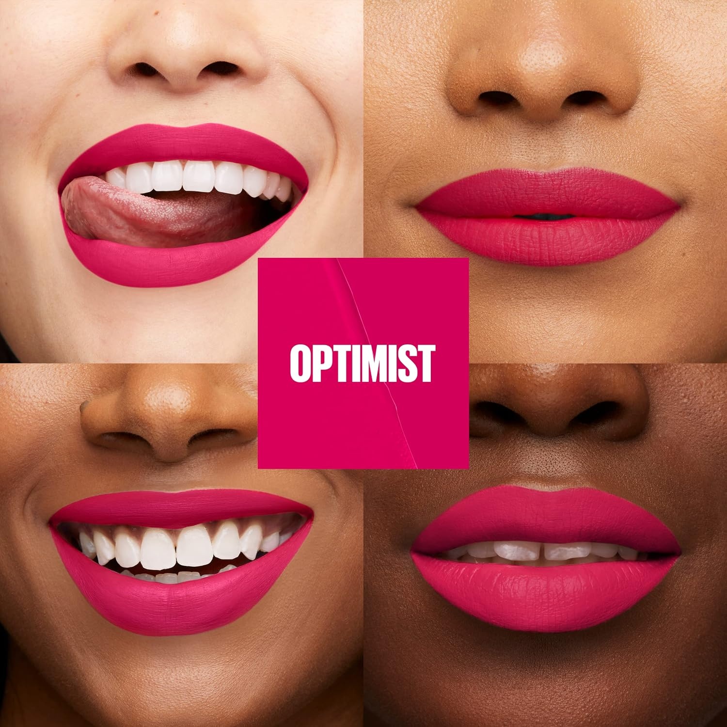image:imageMaybelline New York Flssiger Lippenstift mit mattem Finish 16h Halt ohne Abfrben Vegane Formel Super Stay Matte Ink Moodmaker Nr 445 Energizer 5ml460 Optimiser